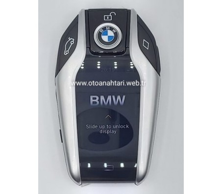bmw ekranlı anahtar